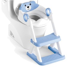 Compact Potty Training Seat for Toddlers - 6 Adjustable Heights  Soft Padding