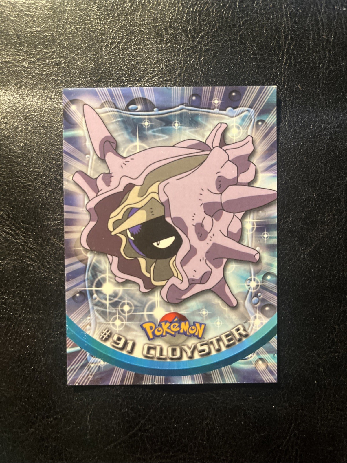 Pokemon #91 Cloyster - TOPPS Trading Card (Blue Logo) Non Holo
