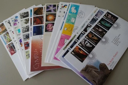 GB Fine Collection of 20 Different First Day Covers FDCs from 2003-2005