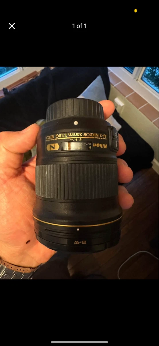 Nikon F f/1.8 Camera Lenses 24mm Focal for sale | eBay