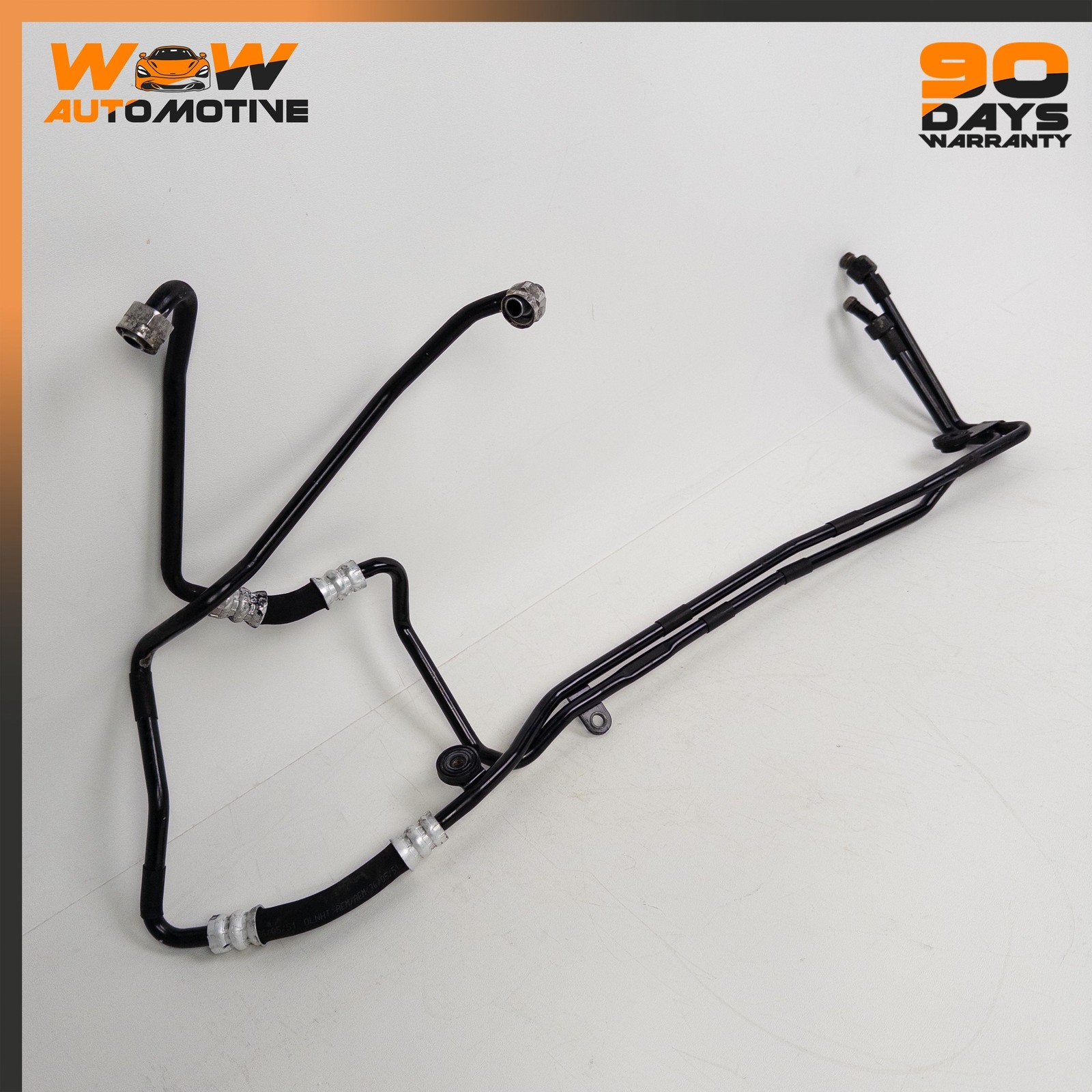 04-13 BENTLEY CONTINENTAL FLYING SPUR LEFT RIGHT TRANSMISSION OIL COOLER LINE OE