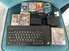 SINCLAIR ZX SPECTRUM+ Computer 48k Console Power Supply Games Monty is innocent