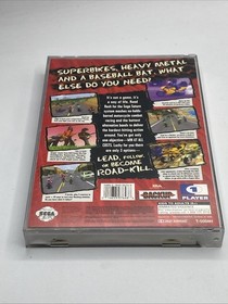 B6 Road Rash (Sega Saturn, 1996) Complete in box with Manual and Game