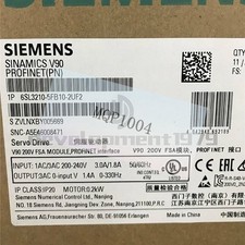 ONE NEW SIEMENS 6SL3210-5FB10-2UF2 6SL3 210-5FB10-2UF2