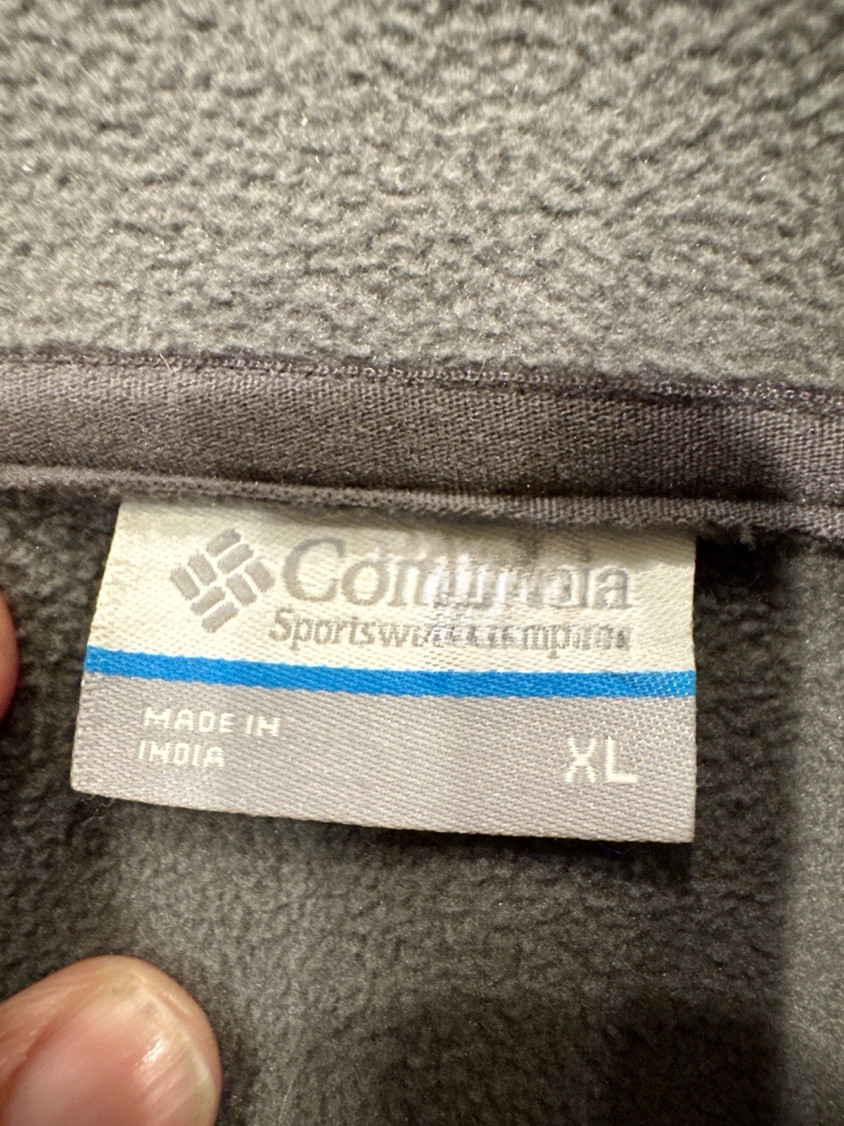 Columbia Softshell Jacket Gray Full Zip Youth XL … - image 9