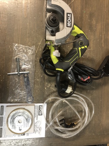 RYOBI 12 AMP Blade Corded Wet Tile Saw 4-Inch Tile Saw (TC401)