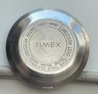 Vintage Timex Watch Case Back Portugal Tmx Ltd Self Wind Stainless Steel 36.9mm