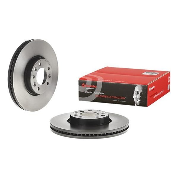 2X Brembo Bremsscheiben 304Mm InnenbelÜFtet Vorne Passend FÜR CitroËN Jumpy-image
