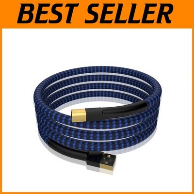 HiFi USB Cable DAC A-B OCC Digital AB Audio 6.6FT High End