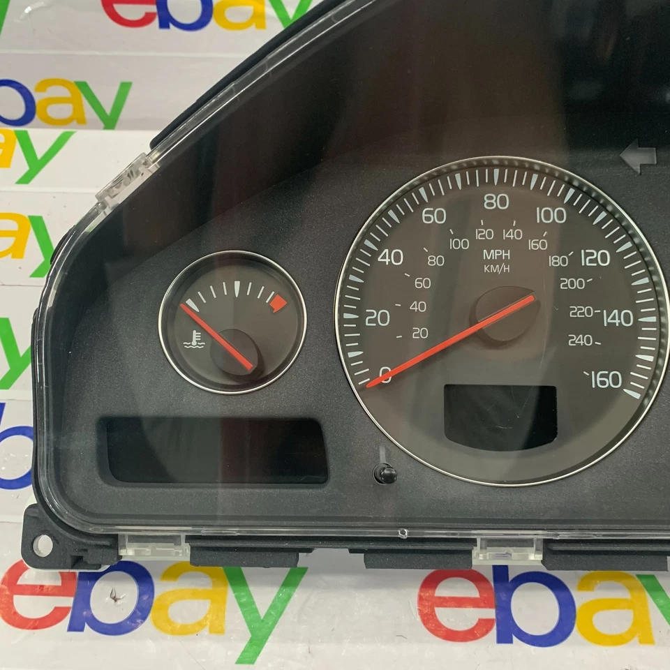 Cuadro de instrumentos velocímetro Volvo V70 Xc70 S60 01-04 8673261 244 k millas Foto 4 de 4