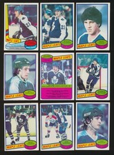 1980-81 O-Pee-Chee TORONTO MAPLE LEAFS -Team Set (20) w/ RICK VAIVE RC