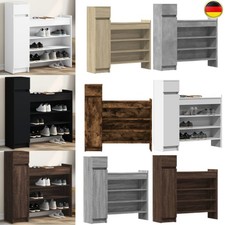Schuhschrank Schuhregal Regal Schuhkommode Schuhe Schrank mit Schublade 2 Fächer