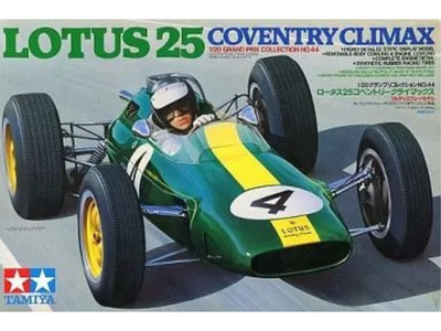 Tamiya 1/20 Lotus 25 Coventry Climax Grand Prix Collection No.44 Model 20044 JPN