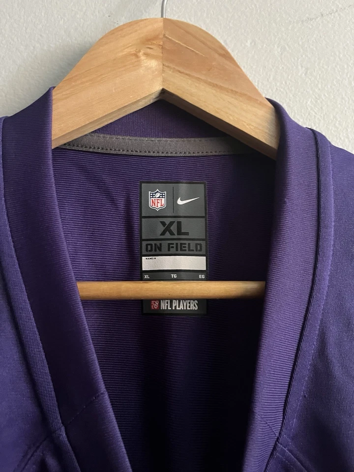 Camiseta Nike On-Field Baltimore Ravens Steve Smith Sr #89 púrpura NFL para hombre talla XL Foto 3 de 4