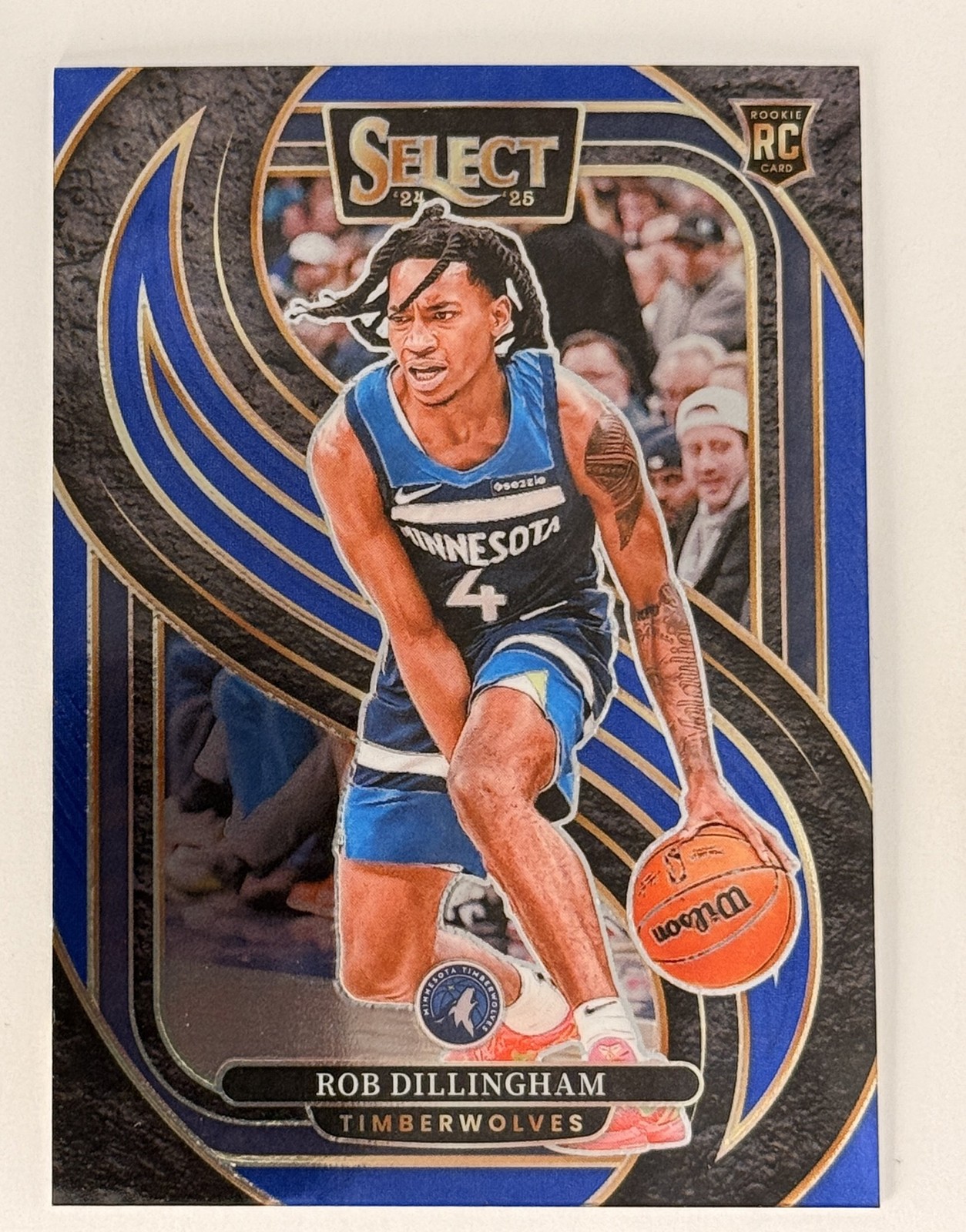 2024-25 Panini Select #187 Rob Dillingham Blue (Retail)
