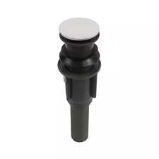 Bathroom Sink Drain without Overflow Stopper-Pop up Drain Assembly for Bathroom