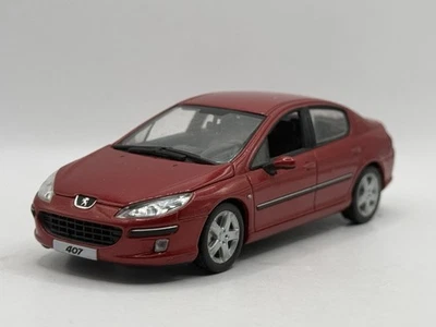Peugeot 407 Rouge Lucifer 1/43 Norev - Photo 1/2