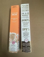 100% New Grande BROW Enhancing Eyebrow Serum 3ML 0.1 fl oz 4 Month Supply Boxed