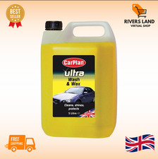 CarPlan Ultra Wax & Wash Car Shampoo, 5 L (Packaging may vary)