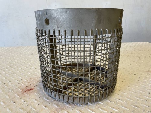 Vertical Turbine Pump Strainer Basket, 304SS, OD: 10-1/2" ID: 9-7/8" #101679
