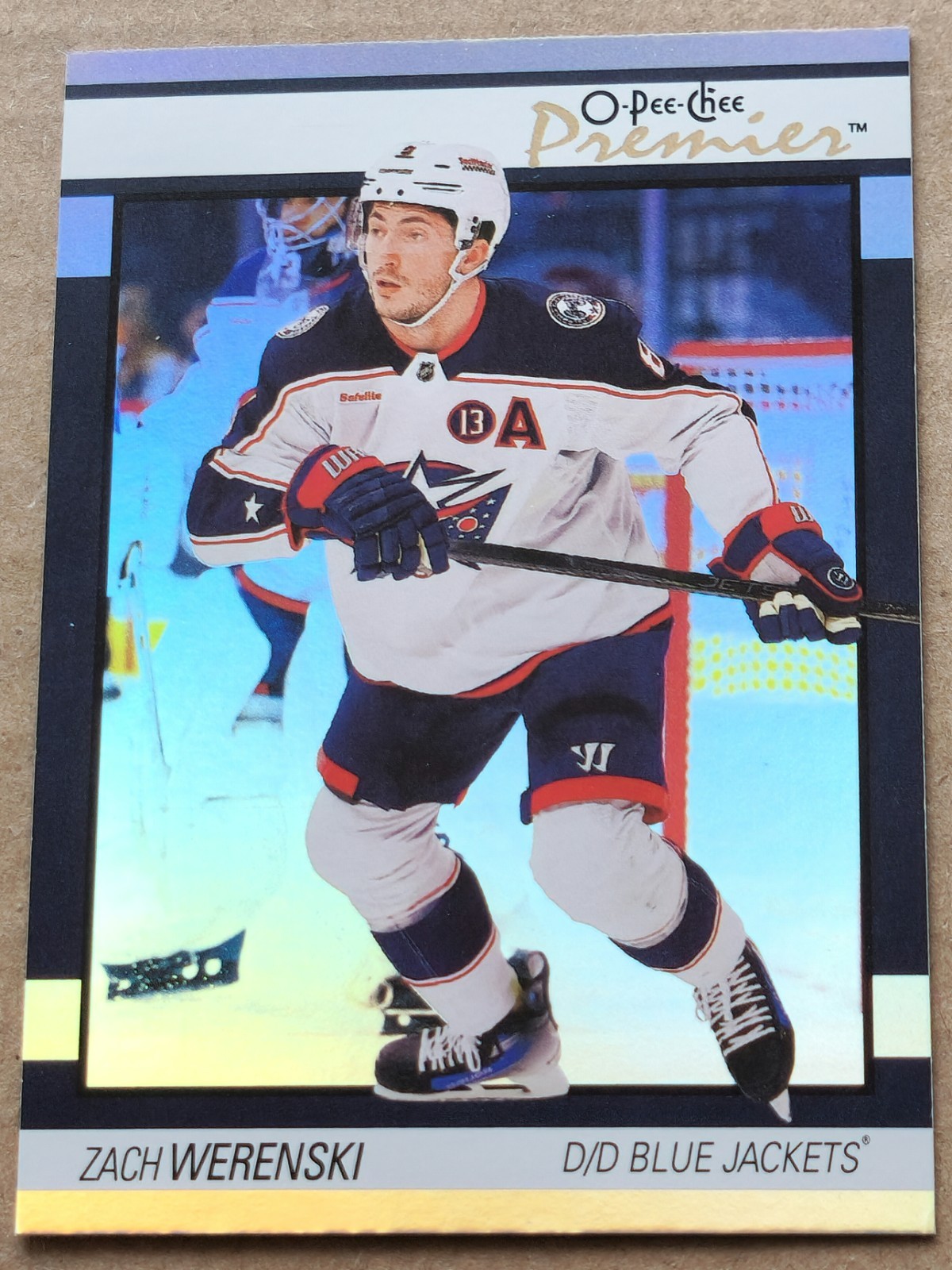 2025-26 O-Pee-Chee Premier #P-48 Zach Werenski Columbus Blue Jackets
