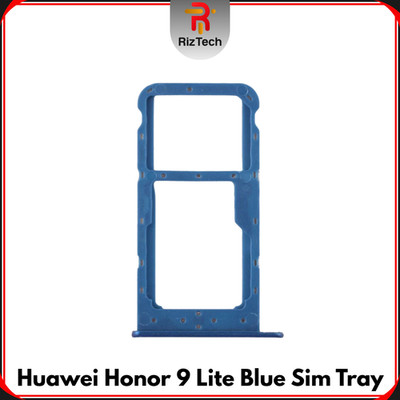 Für Huawei Honor 9 Lite Ersatz Sim Tray Halter Slot (blau) - UK Verkäufer