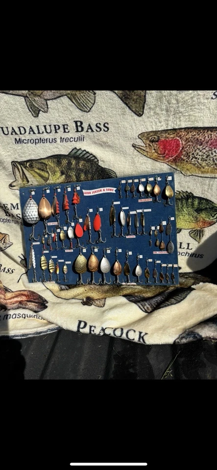 Tablero de exhibición Luhr Jensen Salesman de finales de los 60 Foto 2 de 4