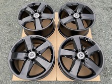 17" Genuine Mercedes SLK R171 Staggered Alloys Wheels Rims REFURBISHED Black x4