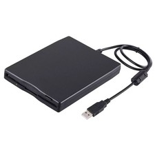 Durable USB 2.0 External Floppy Disk Drive 3.5" 1.44MB For Mac Laptop PC