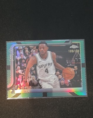 2025-26 Topps Chrome - De'Aaron Fox #233 Aqua Refractor /199