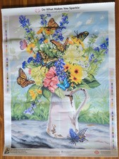 Diamond Art Club Butterfly Blossom Dona Gelsinger No Box Diamond Painting Kit