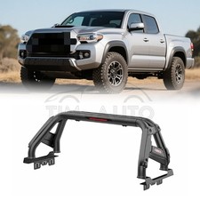 Adjustable Bed Roll Sport Bar For 2000-2025 Toyota Tacoma Truck Chase Roof Rack