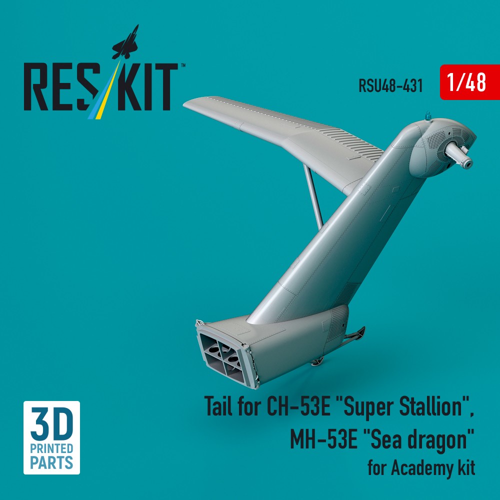ResKit RSU48-0431 1:48 CH-53E/MH-53E tail part