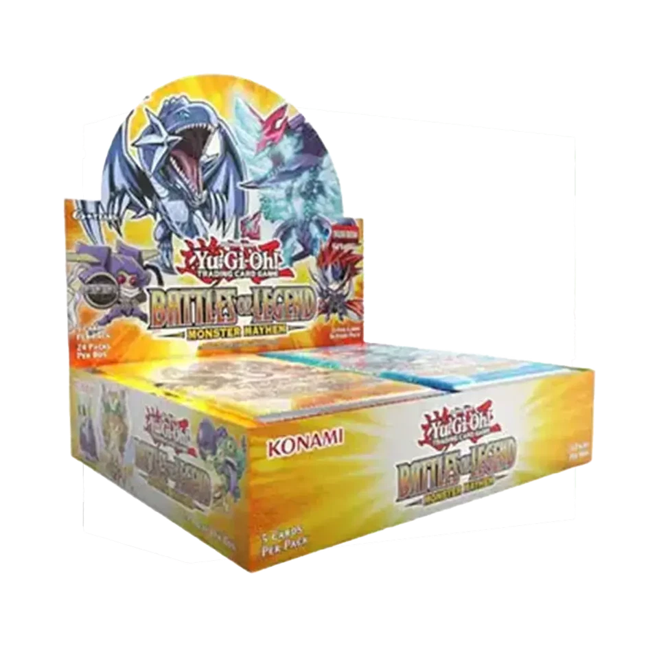 Yugioh Battles of Legend Monster Mayhem Booster Box 1st Edition