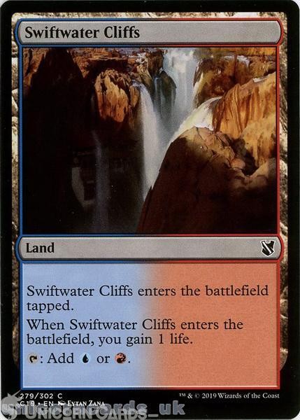 Swiftwater Cliffs :: Commander 2019 :: C19-EN-279 Common Mint MTG Card
