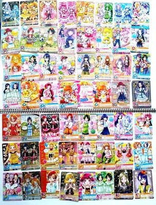 Glitter Force Smile PreCure Pretty Cure Data Carddass 56p Set All Stars JAPAN