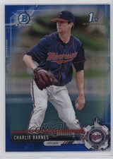 2017 Bowman Draft Chrome Blue Refractor 51/150 Charlie Barnes #BDC-76 sh7