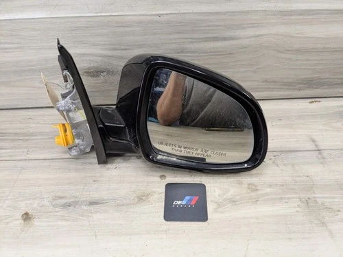 14-18 OEM BMW F15 X5 Right Passenger Side Mirror Auto Dip SHADOW GLOSS Assembly