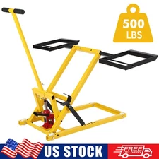 Lawn Mower Lift with Hydraulic Jack 500Lbs for Tractors and Zero Turn Lawn Mower