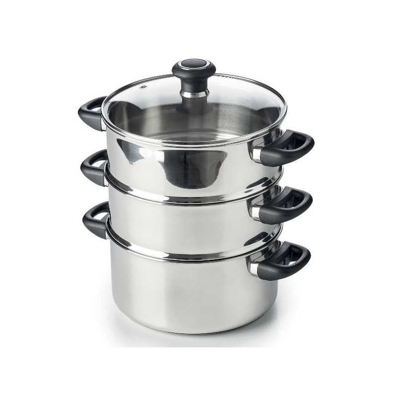 Couscoussière cuit-vapeur Beka Polo 24 cm pour repas de famille sains