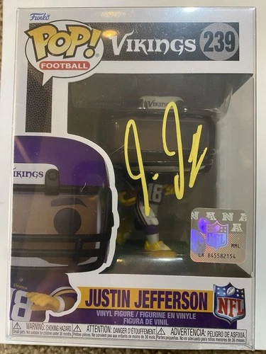 Funko Pop! Vinyl: Justin Jefferson #239 nfl Vikings