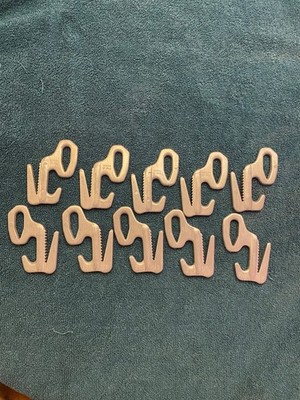 Nite Ize BRUSHED Aluminum Figure 9 Rope Tightener - BULK Lot of 10