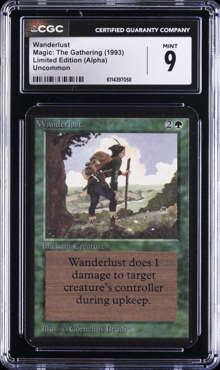 Magic: The Gathering Limited Edition-Alpha Individual Trading Card Games  for sale