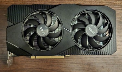 ASUS GeForce RTX 2060 6GB Graphics Card DUAL-RTX2060-O6G-EVO 