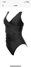 KZAIONE One Piece Swimsuit Women  s Small Black A8