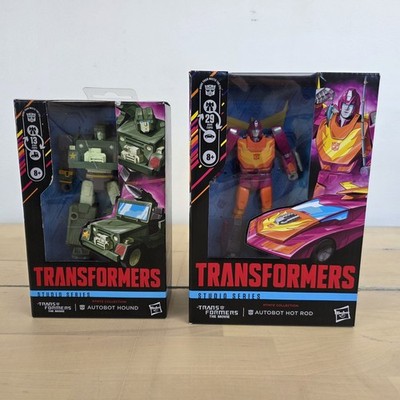 Transformers MTMTE Studio Series The Movie Autobot Hound & Hot Rod Figure Set 