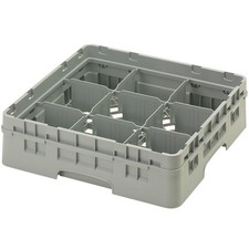 Cambro 9S318151 9 Compartment 3 5/8 in Camrack® Glass Rack