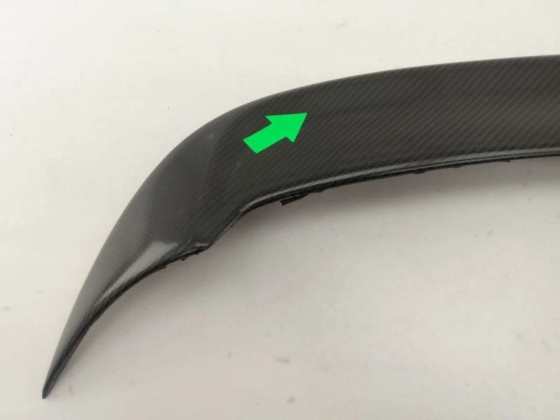 Alerón trasero de fibra de carbono para Volkswagen GTI GOLF MK6 2010-2014  Foto 2 de 4