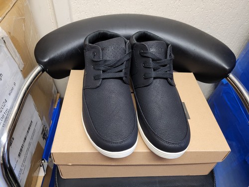 Nanny State Michigan Hi Top Trainers In Black Size UK 7 - Picture 4 of 14