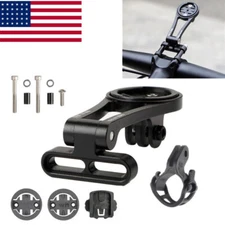 Bike Stem Extension Bracket GPS Computer Mount Holder for Garmin Bryton Cateye